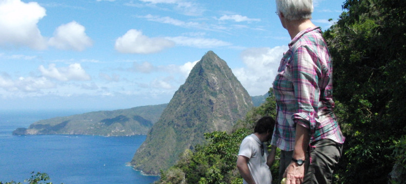 Gros Piton Climb from North Hotels