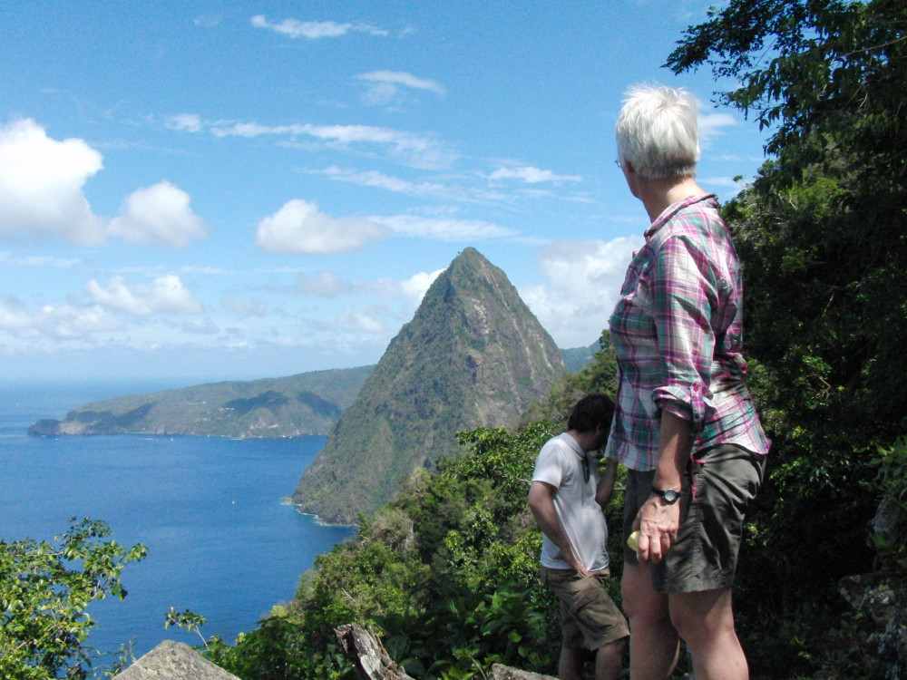 Gros Piton Climb from North Hotels