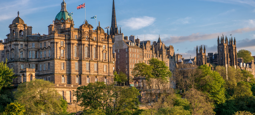 Edinburgh, The Royal City by Rail from London