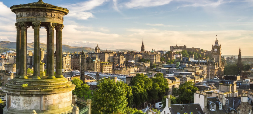 Edinburgh, The Royal City by Rail from London