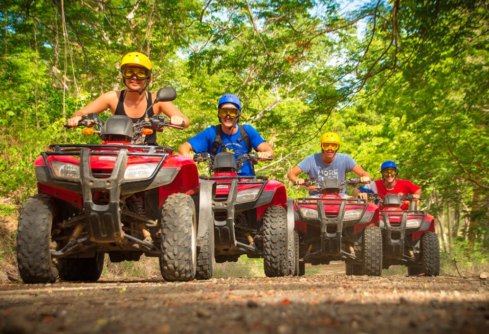 Shore Excursion: Zipline & ATV Tour + Wildlife Experience From Puntarenas