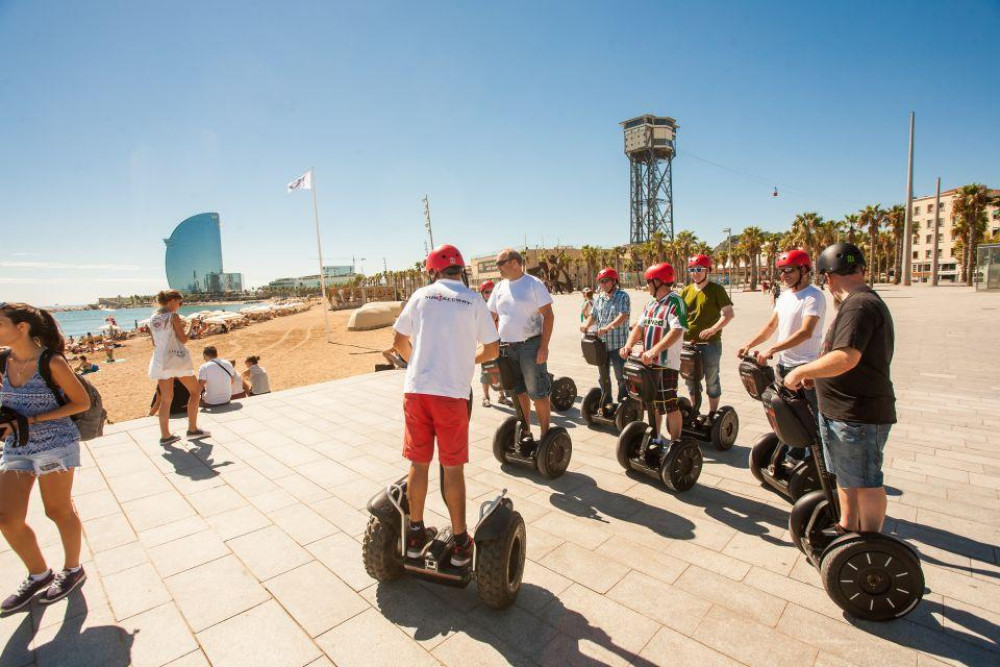 3h Combo Segway Tour Seaside & Montjuïc