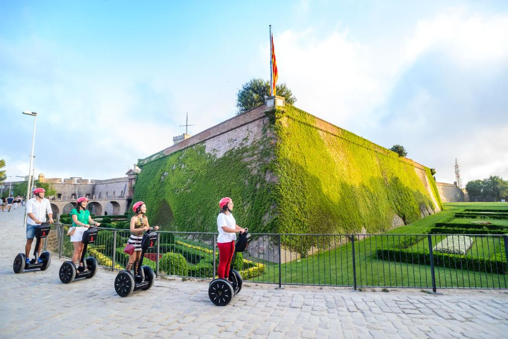 2-Hour Montjuïc Castle Segway Tour