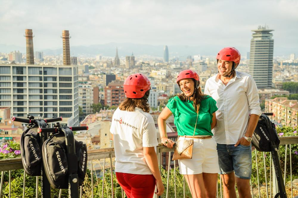 1-Hour Panoramic Montjuïc Segway Tour
