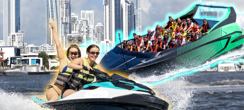 Small Group: Jet boat and 30 Minute Jet Ski Tour