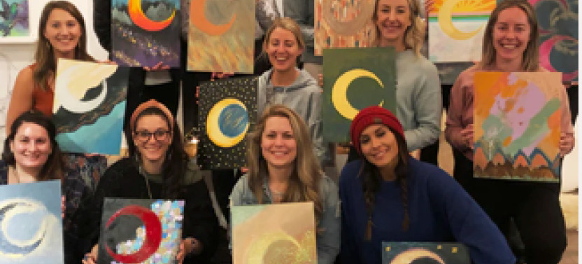 Palette & Pour: A Wine Tasting and Painting Affair
