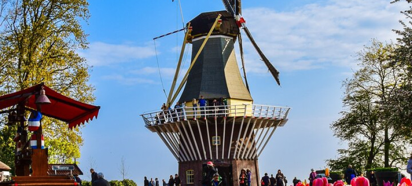 Delft and Keukenhof Gardens Tour from Brussels