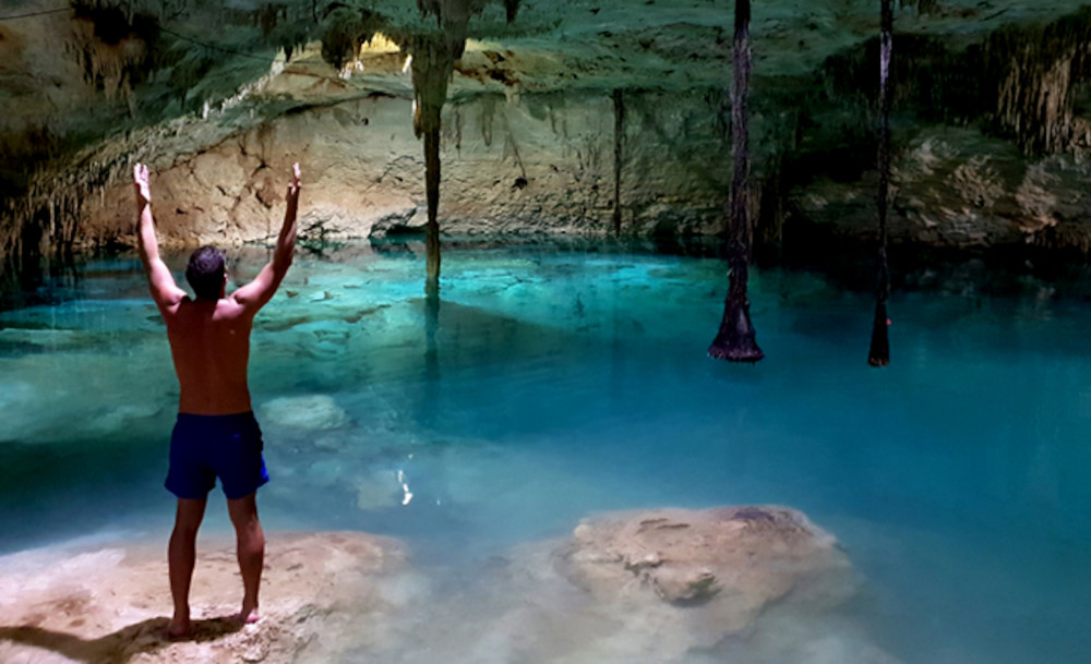 turtles and cenotes tour