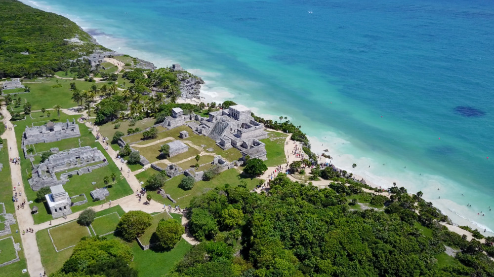 helicopter tulum turtles