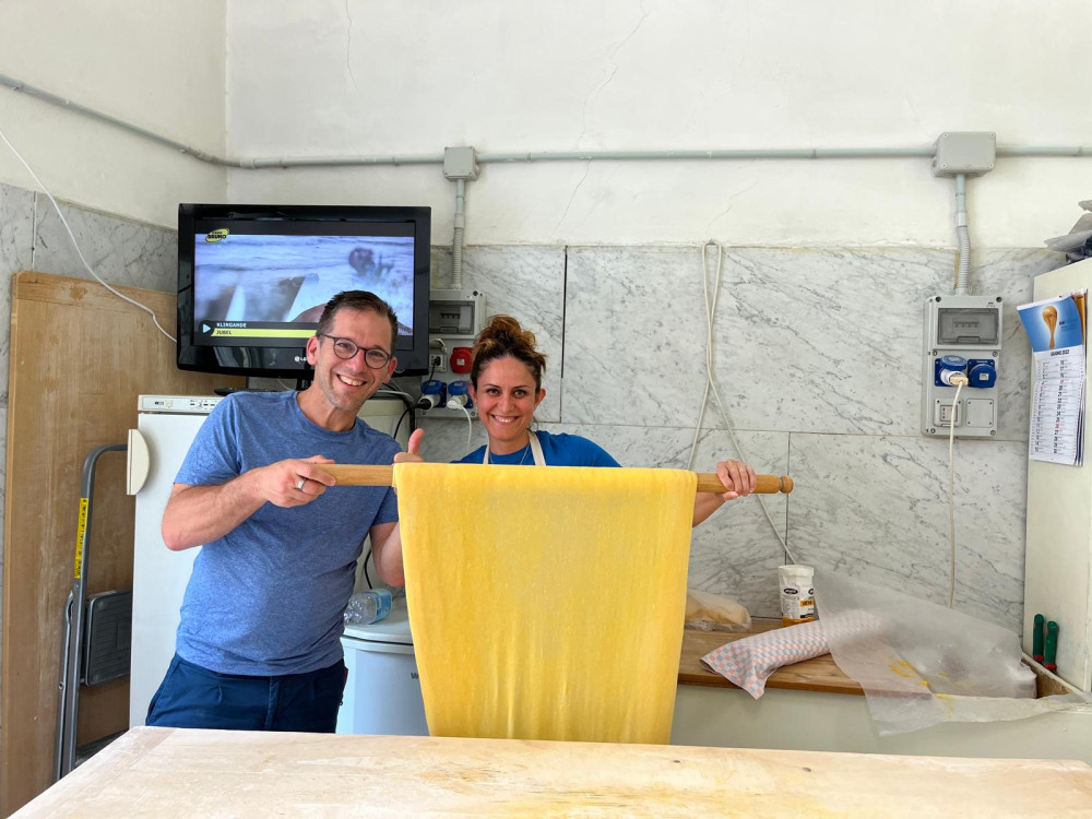Bologna Cooking Class & Market Tour with Italian Lessons
