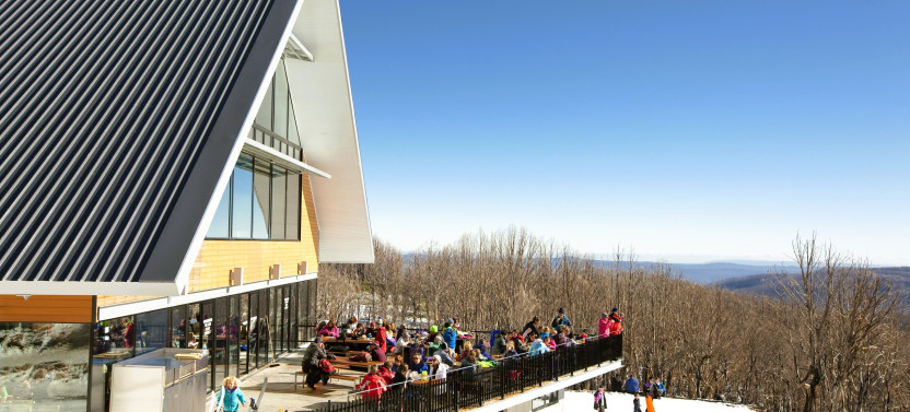 Lake Mountain Snow Tour