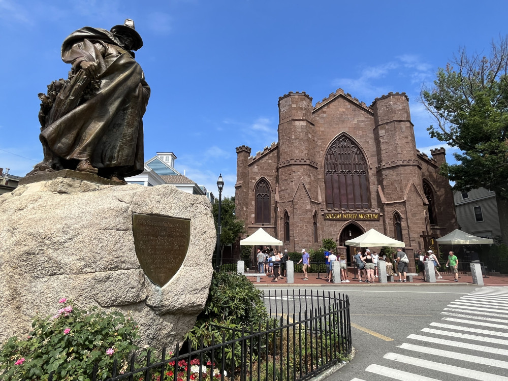 Salem from Boston by Train with Salem Witch Museum