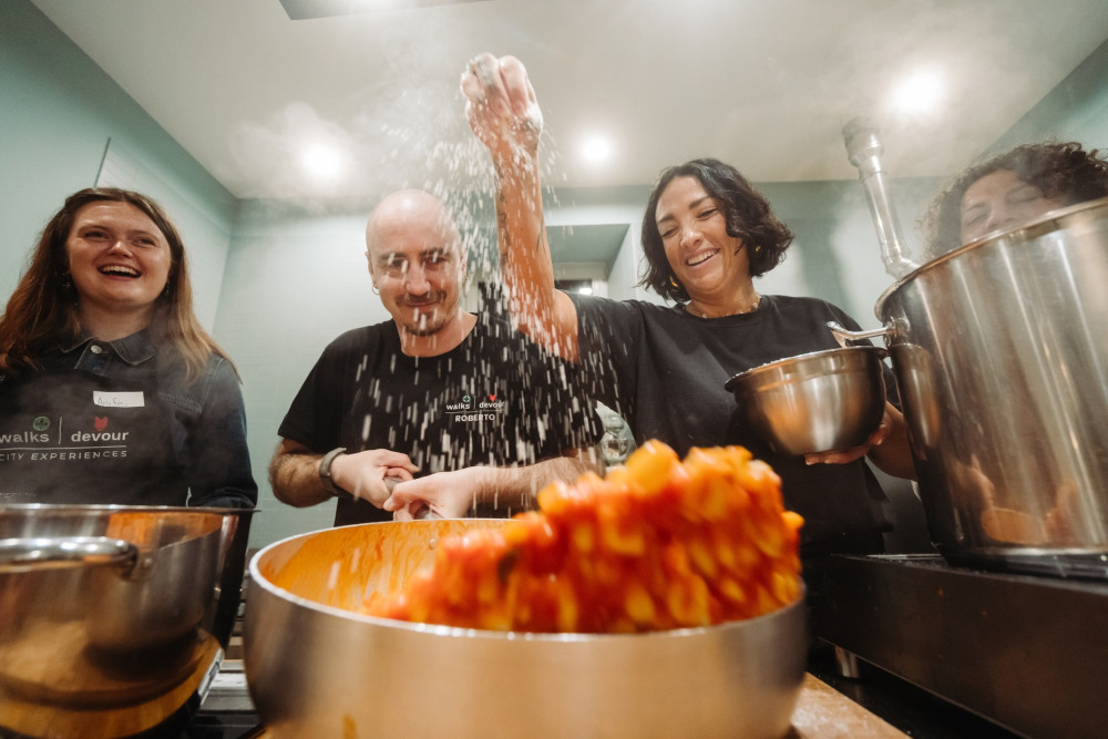 Rome Gnocchi & Tiramisu Cooking Class with Wine & Prosecco