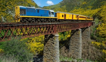A picture of Dunedin Shore Excursion: Queenstown/Akaroa & Taieri Gorge Railway