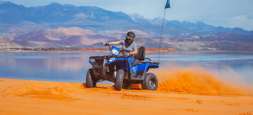 2-Seat Polaris ATV Rental