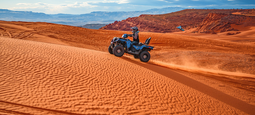 2-Seat Polaris ATV Rental