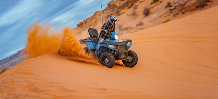 2-Seat Polaris ATV Rental