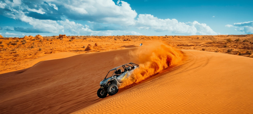4-Seat Polaris Turbo Rental