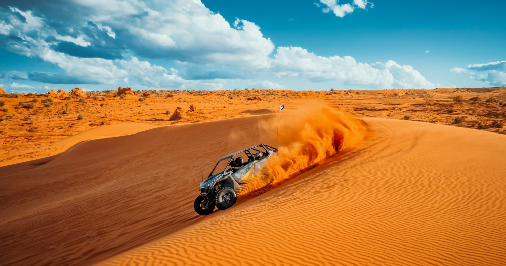 4-Seat Polaris Turbo Rental