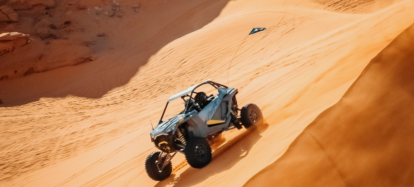 2-Seat Polaris Turbo Rental