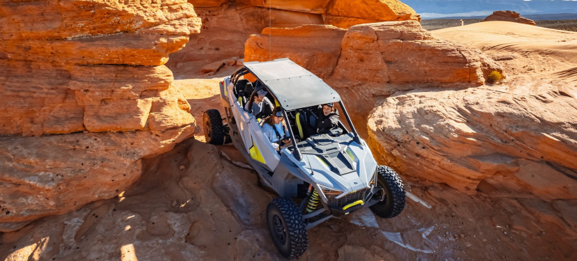 4-Seat Polaris Turbo Rental