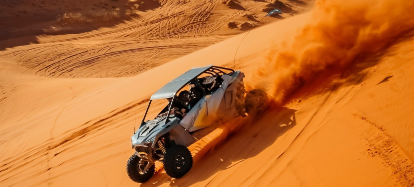 4-Seat Polaris Turbo Rental
