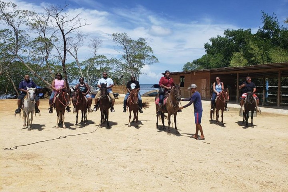 Roatan Combo Tour: Jungle Horseback Riding And Beach Break