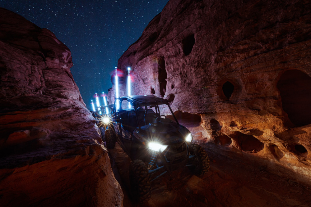 3 Hour Light the Night Private ATV Tour