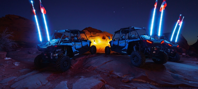 3 Hour Light the Night Private ATV Tour