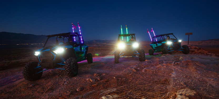 3 Hour Light the Night Private ATV Tour
