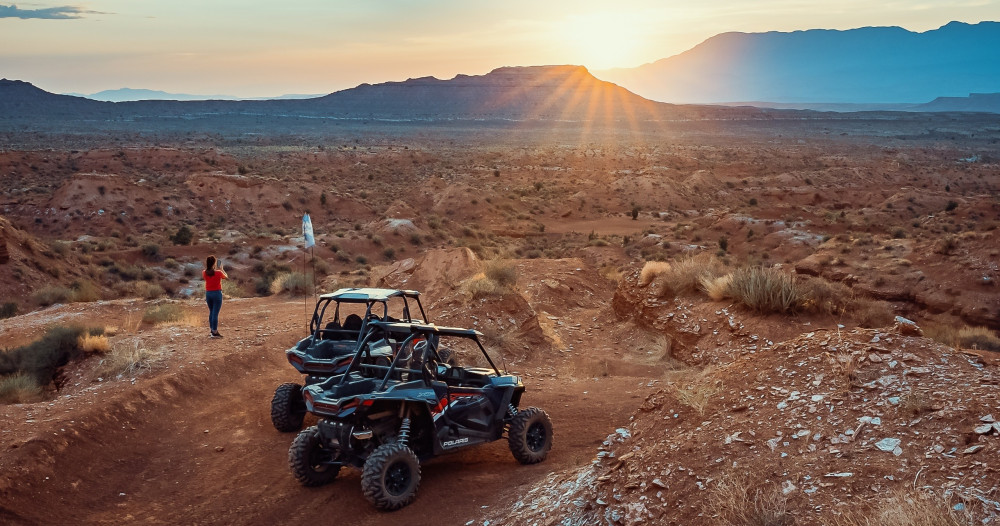 Early Morning Sunrise UTV Tour in Greater Zion