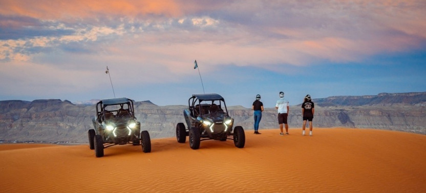 Sunset UTV Tour with views of Zion National Park