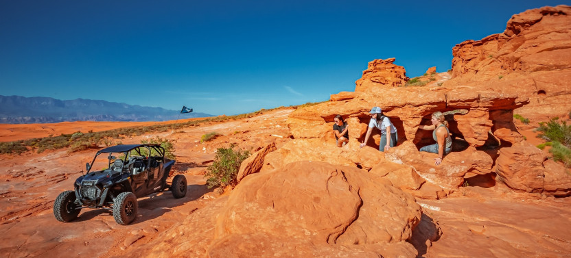 UTV Adventure to the Flintstone House