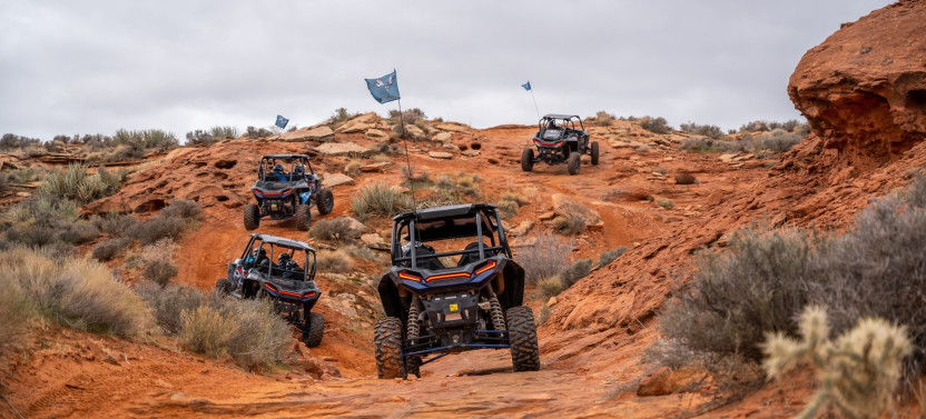 Easy Ride-Along UTV Tour with views of Zion