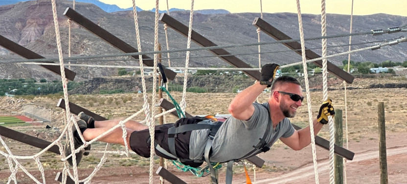 4 Hour ATV & Ropes Course Combo Tour