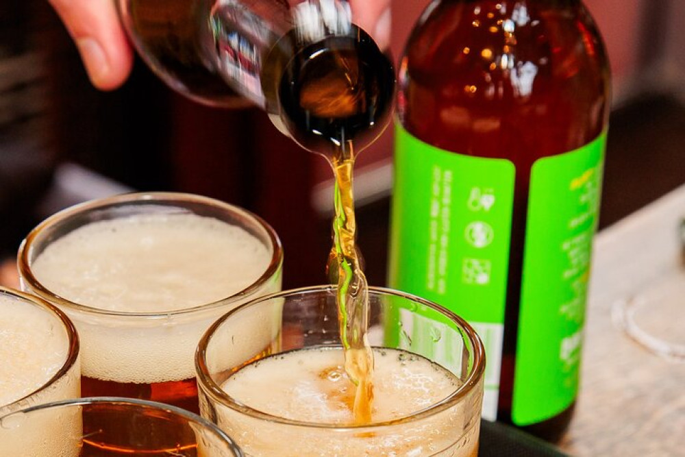 Guided Amsterdam Craft Beer Tasting with Cheese and Sausage