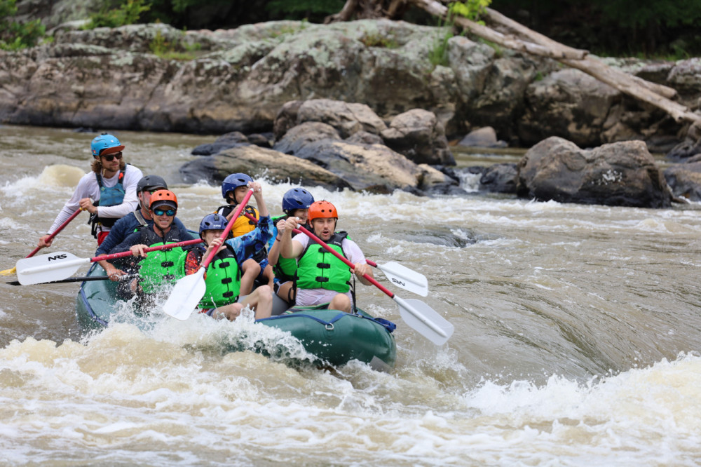 French Broad Whitewater Rafting Trip Asheville Project Expedition