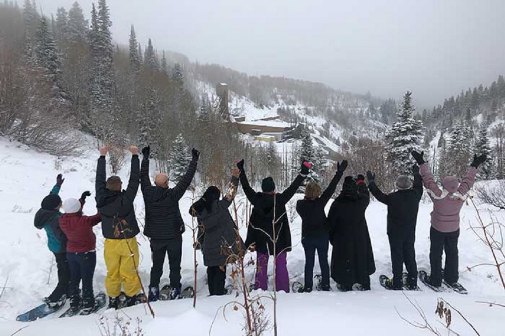 Snowshoeing Group Tour