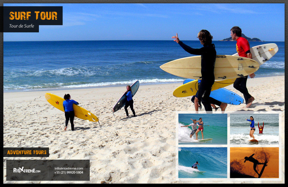 Surf Lessons in Rio De Janeiro