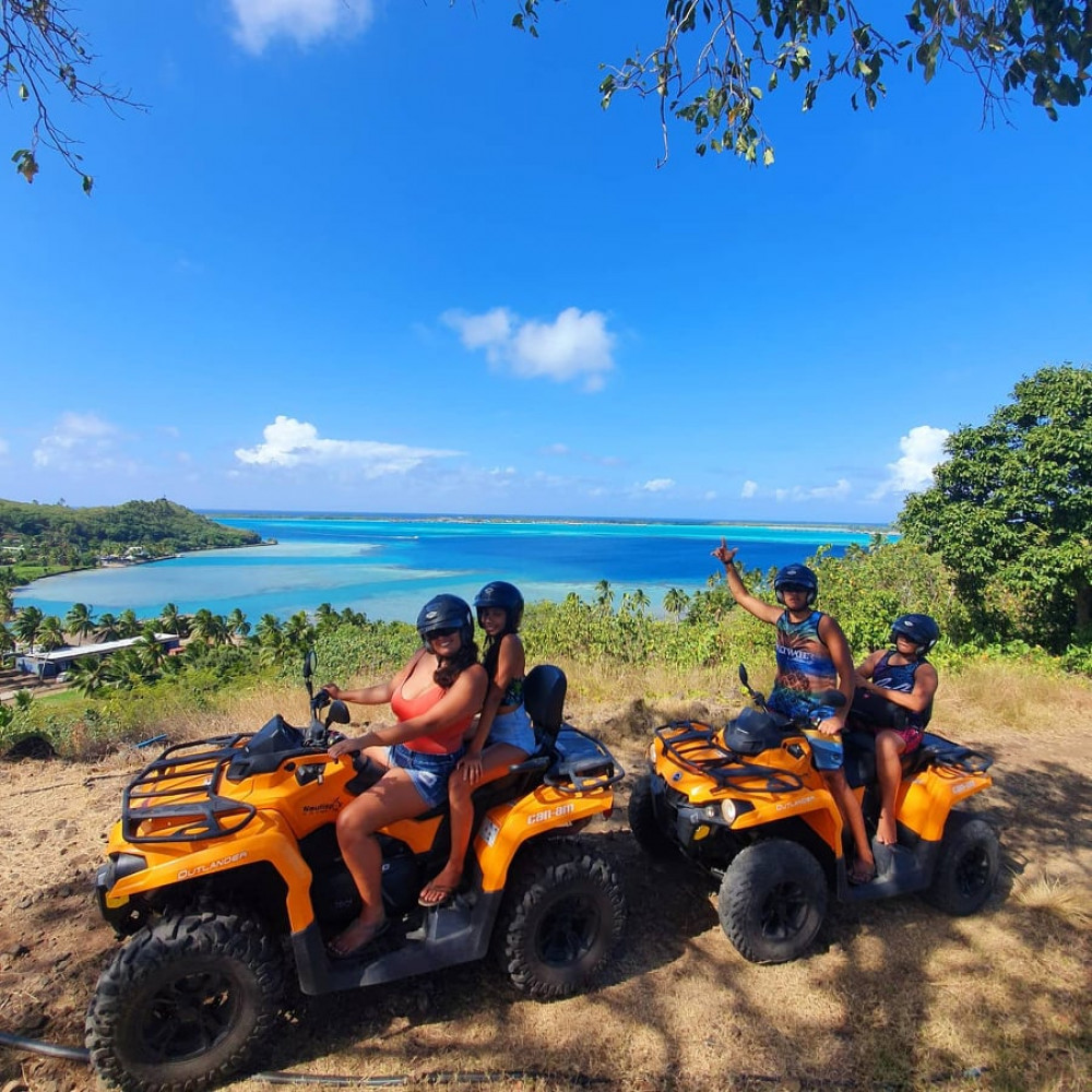 Island Tour & Getaway on Mountain By ATV