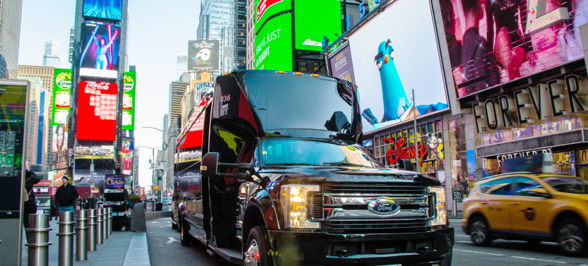 Full Day Discover NY Driving Tour Closed Top Bus with Ferry Ride