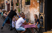 Rome Food Tour in Trastevere - Full meal with 5 food stops