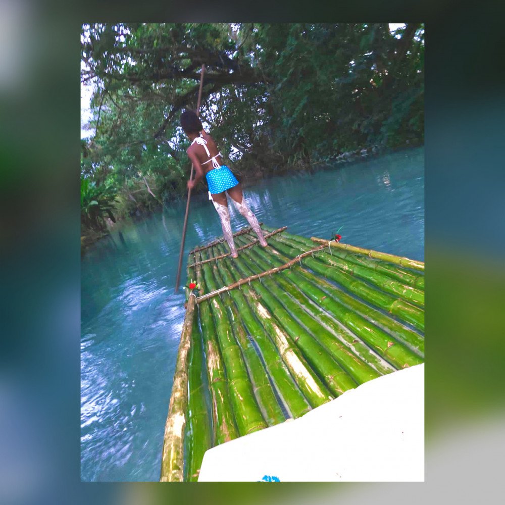 Private Blue Hole Secret Falls and River Rafting