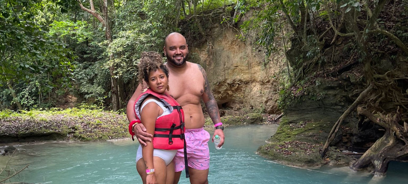 Private Blue Hole Secret Falls and Dunn’s River Falls