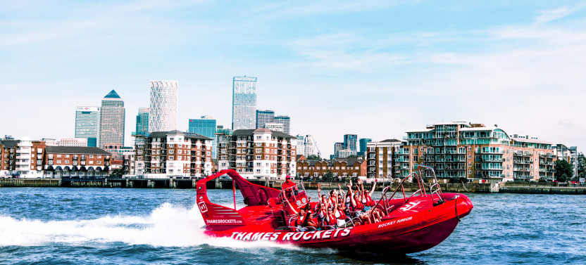 Thames Rockets London Speedboat Experience
