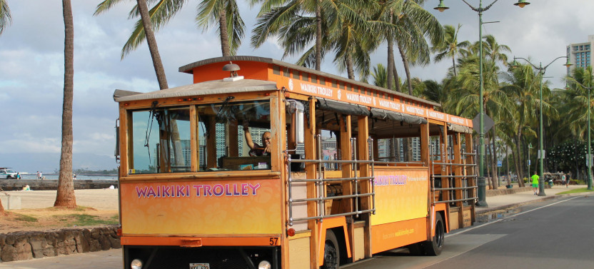 Waikiki Trolley Hop On Hop Off - Historic Honolulu Line/City Arts District
