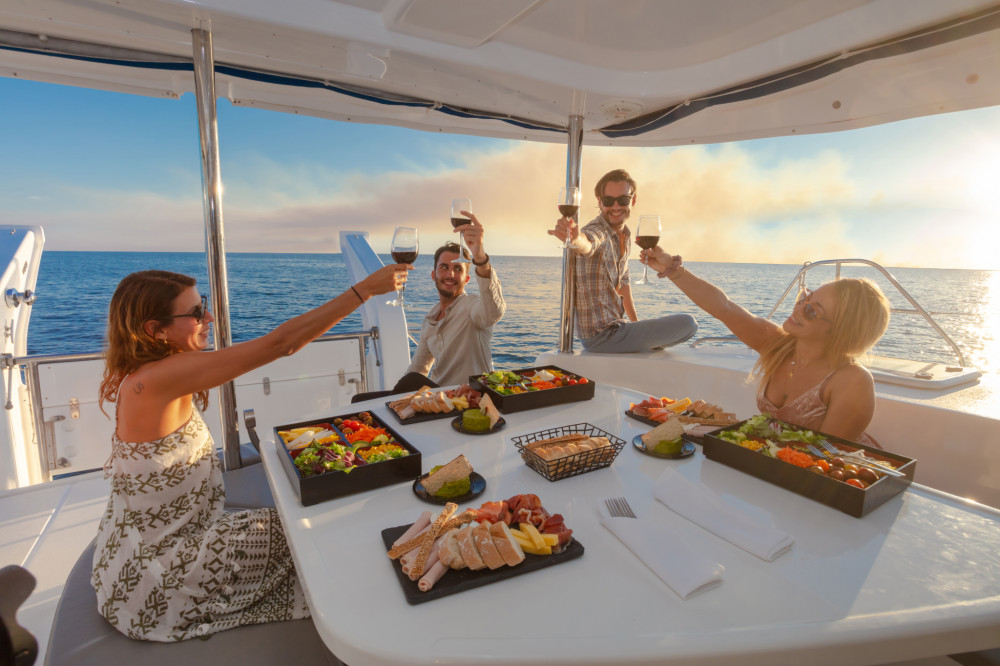 Cancun Luxury Sunset Sailing from Cancun Playa Mujeres Project