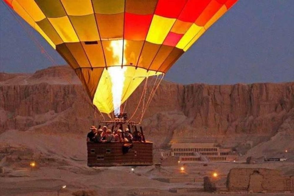 Hot Air Balloon Ride In Luxor Luxor Project Expedition