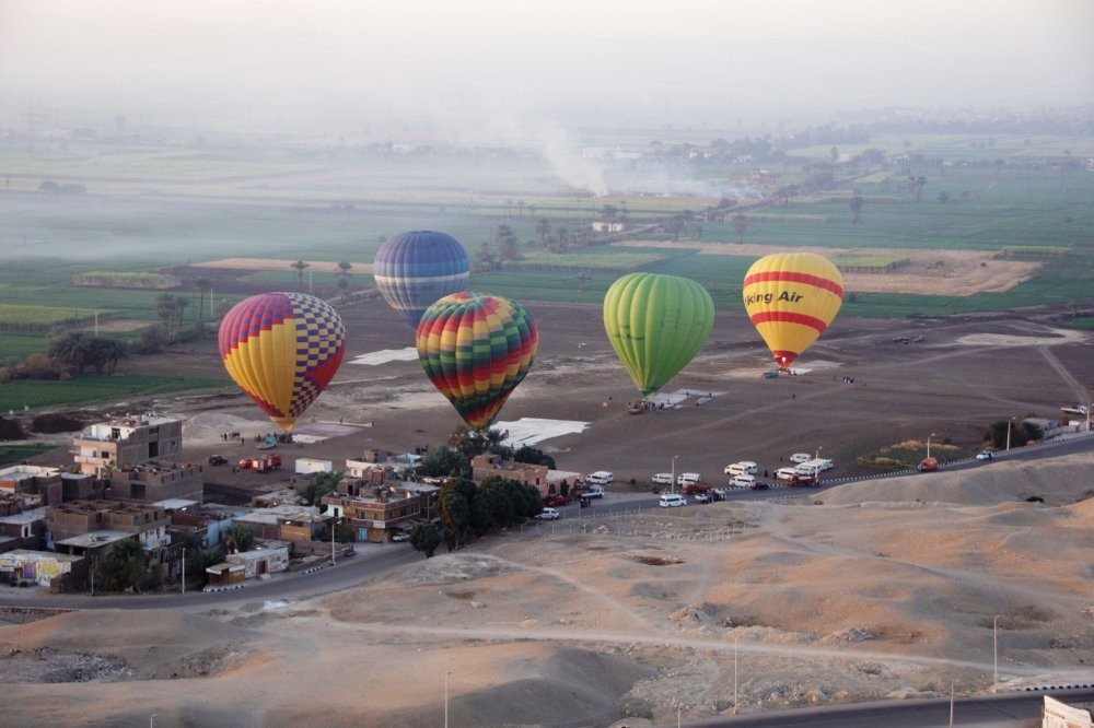 Hot Air Balloon Ride In Luxor Luxor Project Expedition