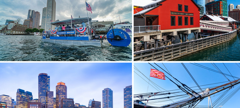 Private Cycle Boat Tour in Boston